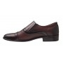 Pantofi eleganti pentu barbati piele naturala bordeaux - GKR01VIS